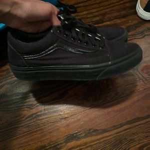 - Black vans